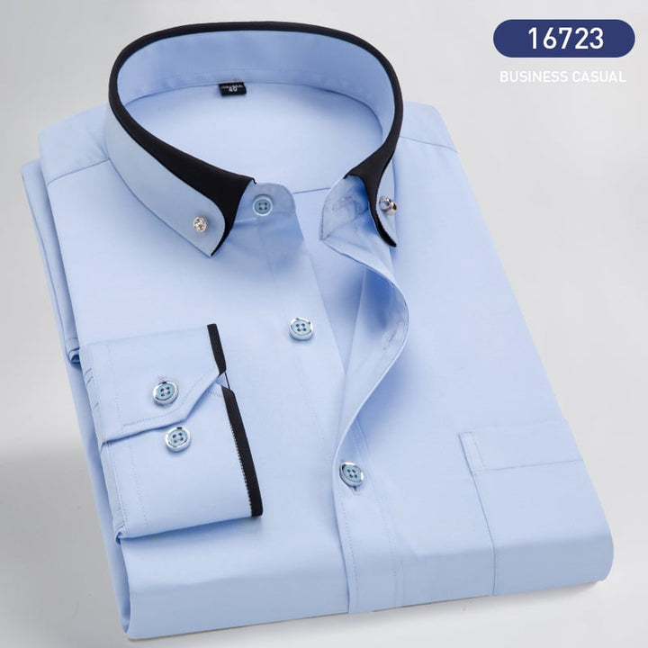 Joris - Camicia classica a maniche lunghe da uomo