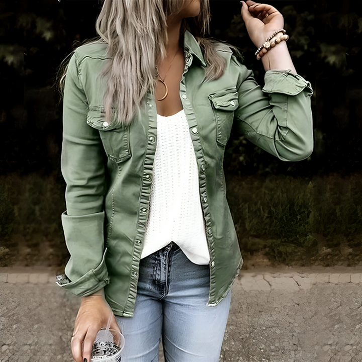 Anna | Gilet in denim