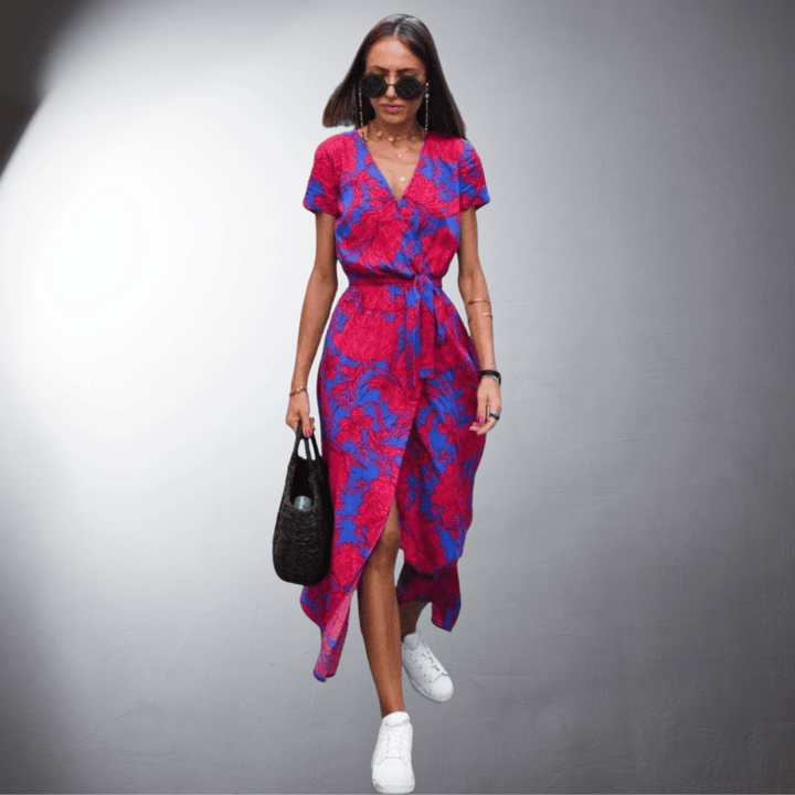 Ketty | Abito a Portafoglio Fatto a Mano in Materiale Premium