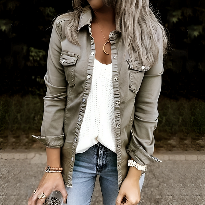 Anna | Gilet in denim