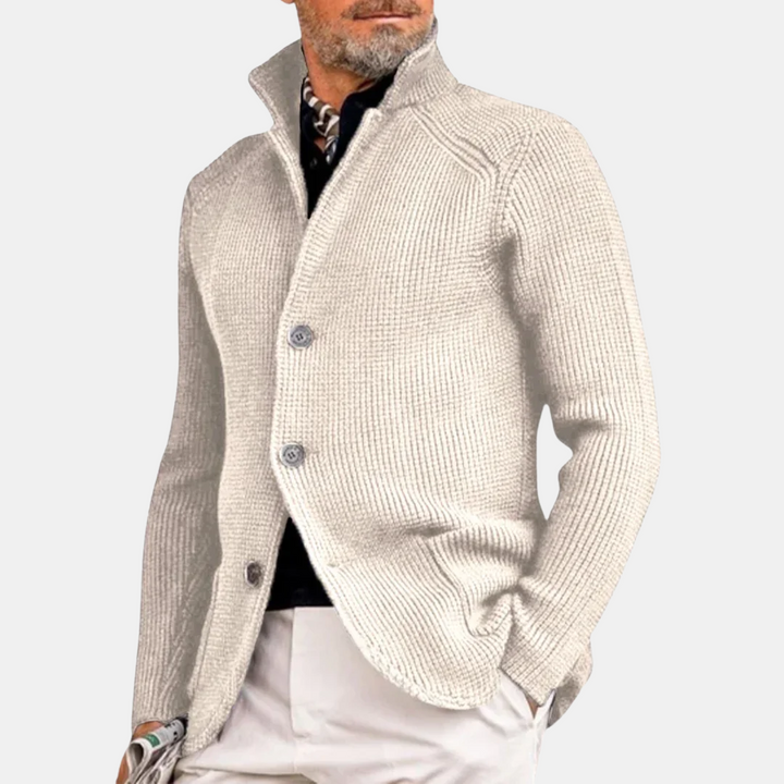 ALEX™ | CARDIGAN LAVORATO A MAGLIA