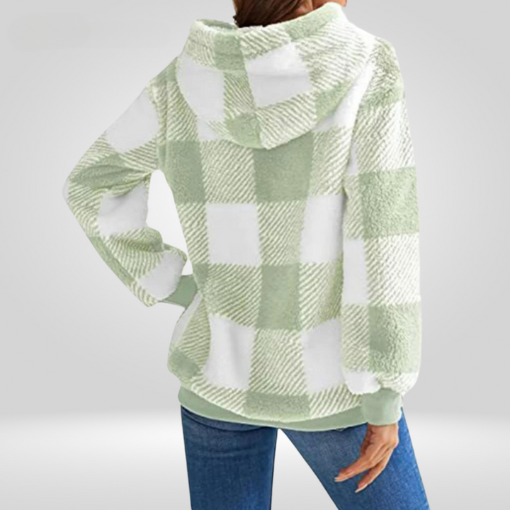 Mia | Maglione elegante con mezza zip