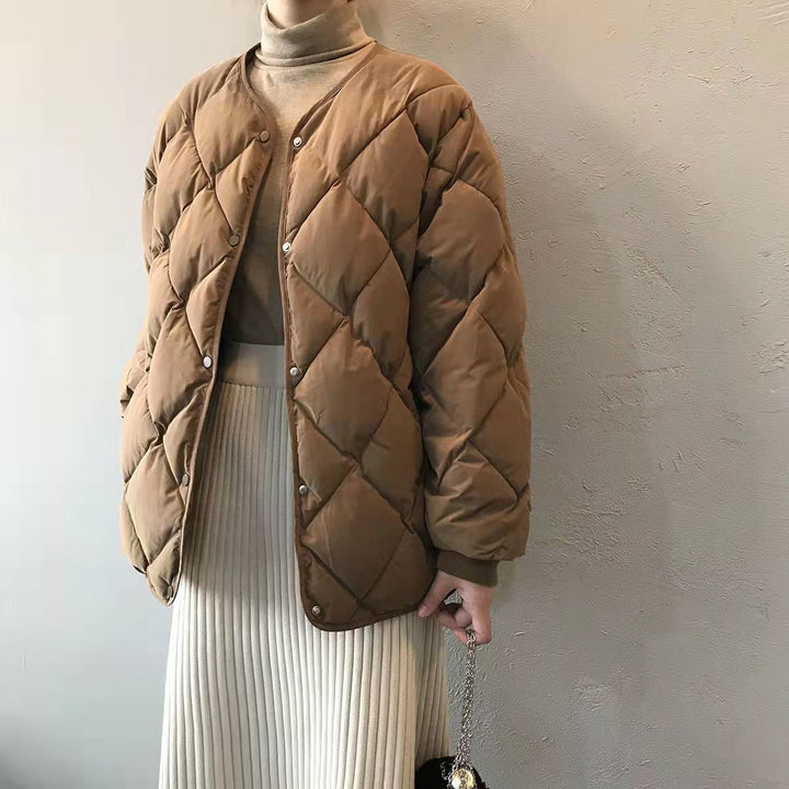 Imani™ | Giacca termica in cotone trapuntata a diamante