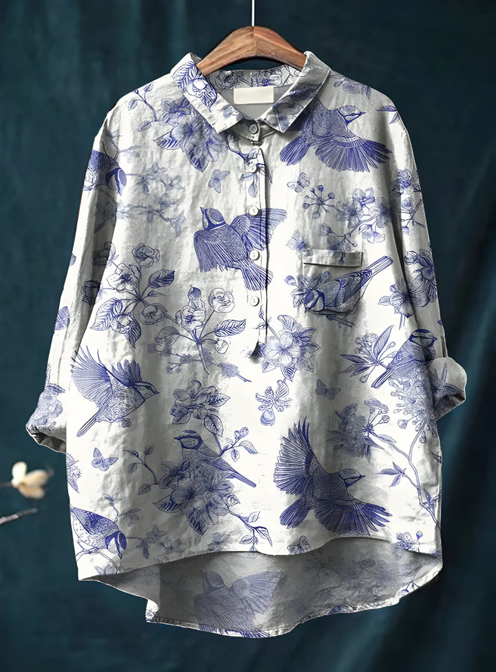 Elise™ | Camicia Floreale Classica