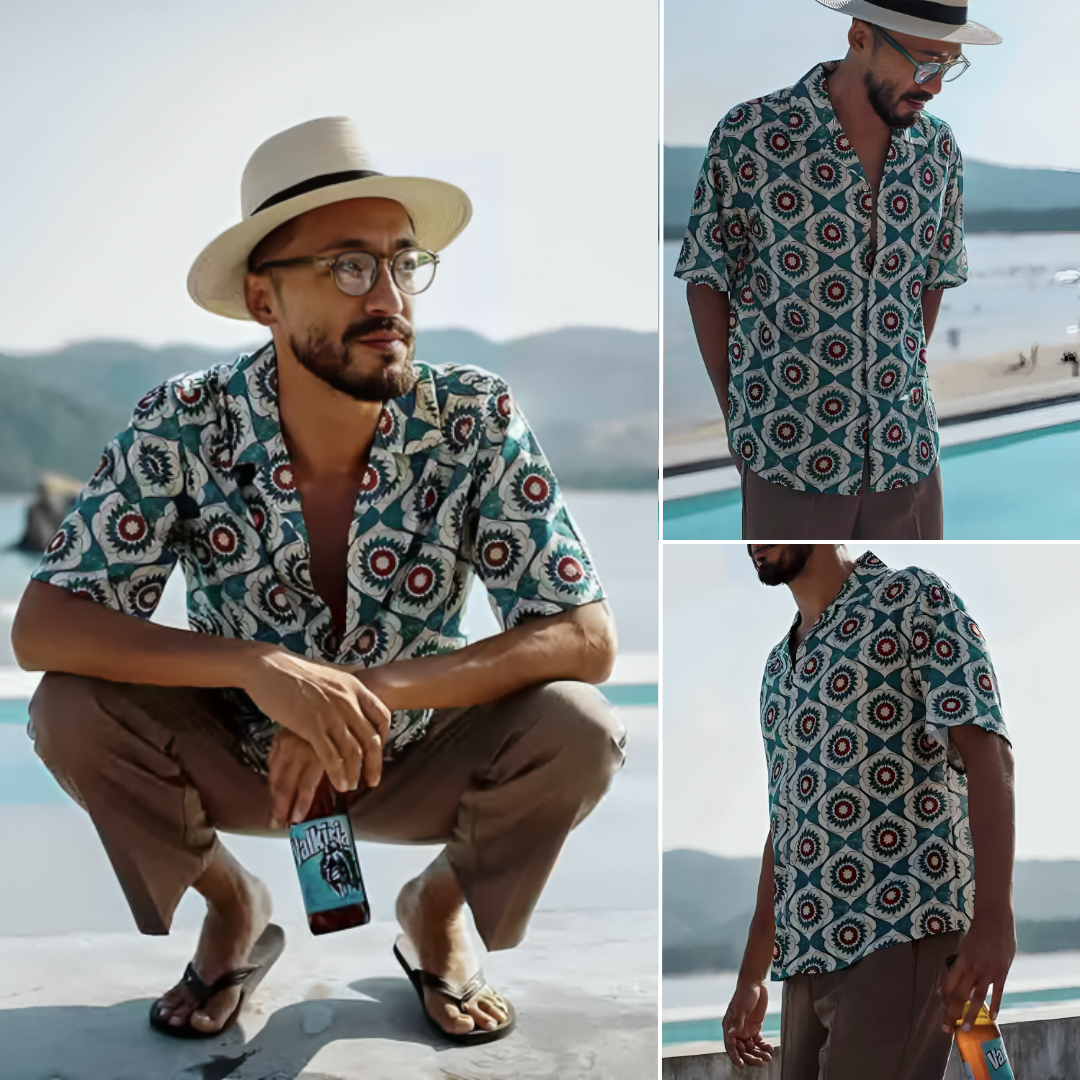 Sandro | Camicia da uomo stampata