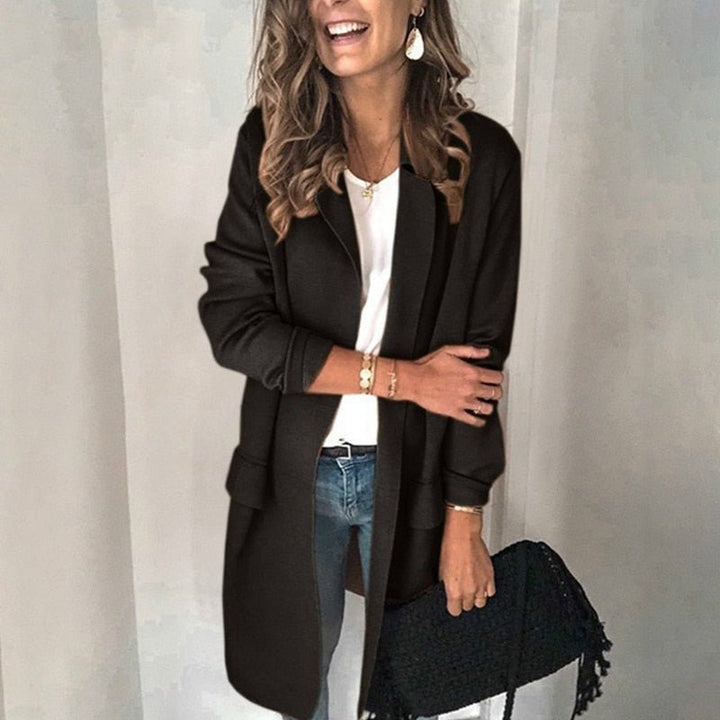 Bersha | Giacca blazer lunga ed elegante