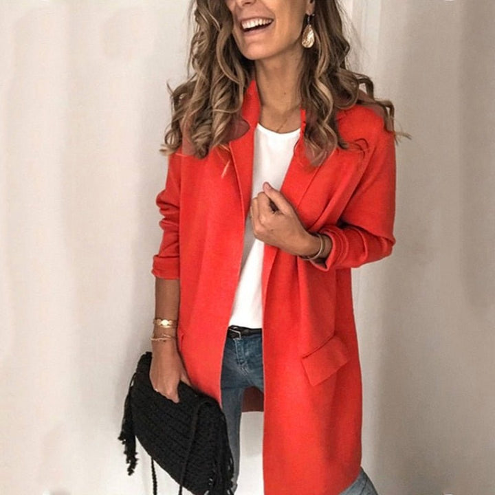 Bersha | Giacca blazer lunga ed elegante