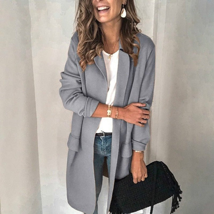 Bersha | Giacca blazer lunga ed elegante