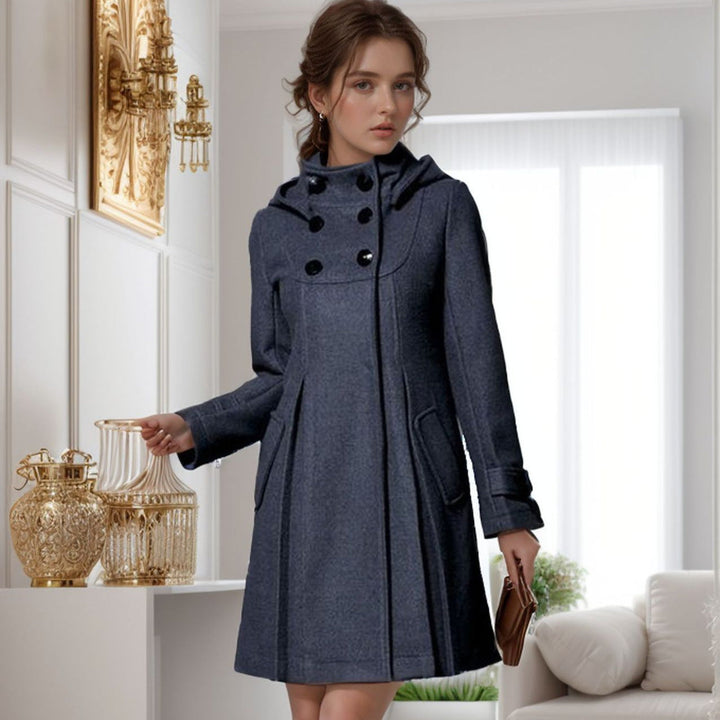 Bianca™ | Cappotto con Cappuccio e Sciarpa