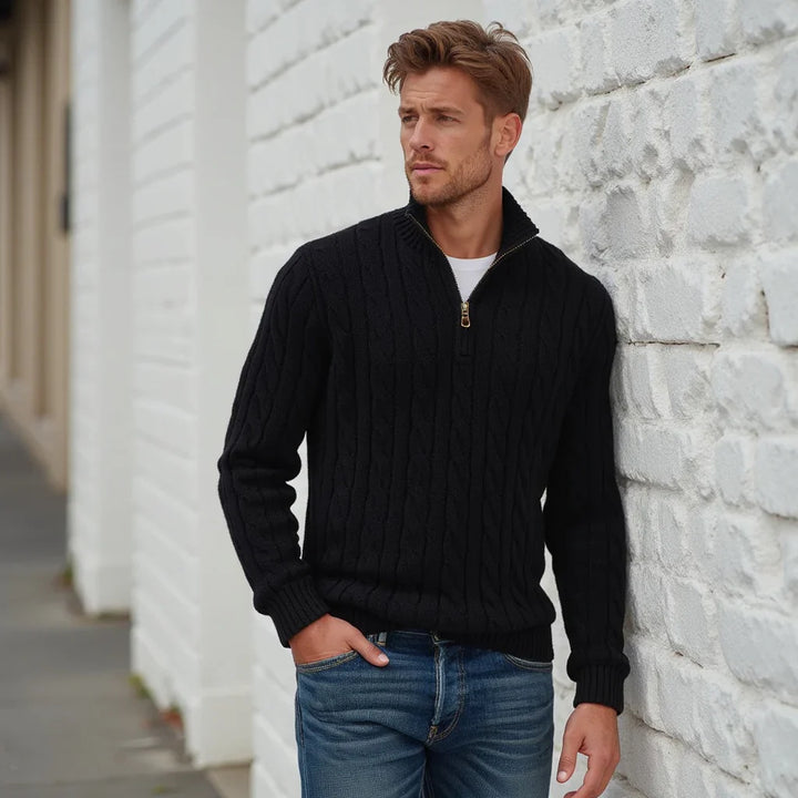 Alessandro™ | Pullover Elegante con Zip